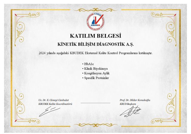 KBUDEK 2024 — Ngoại kiểm HbA1c, Sinh hóa, Đông máu, Protein đặc hiệu