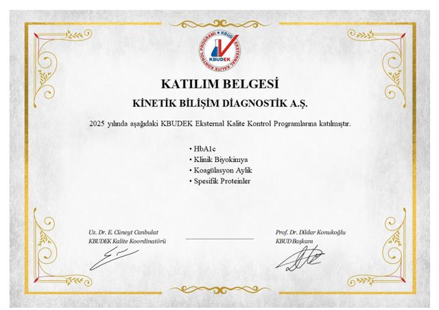 KBUDEK 2025 — Ngoại kiểm HbA1c, Sinh hóa, Đông máu, Protein đặc hiệu